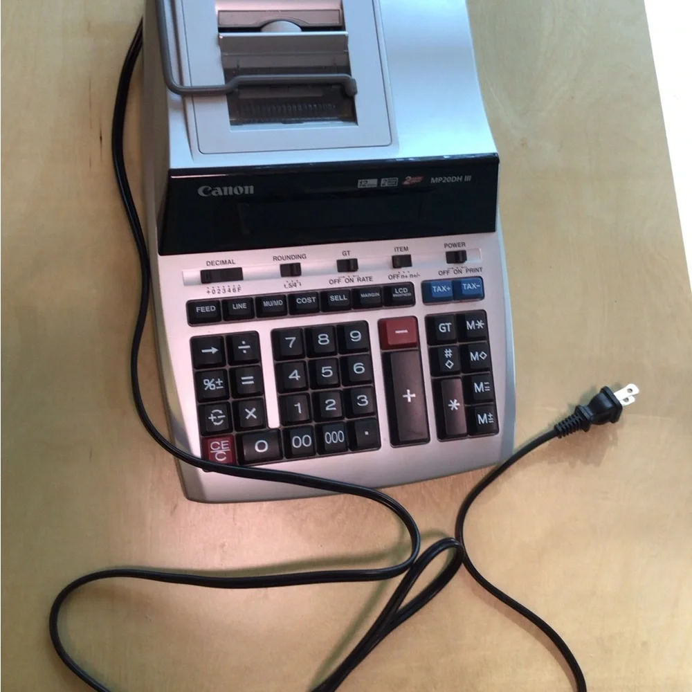 Canon MP200DH III Black and White Calculator